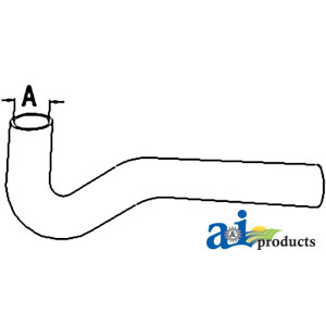 UW4403   Lower Hose---Replaces 10A27664